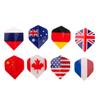 Multi Color Pet Dart Flights Stiff Tear Resistant Darts Accessory For Darts Steel Tips Electronic Dartboard Darts Dart 24Gm