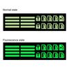 Luminous Car Switch Fluorescent Sticker Decal Styling Self-adhesives Car Styling