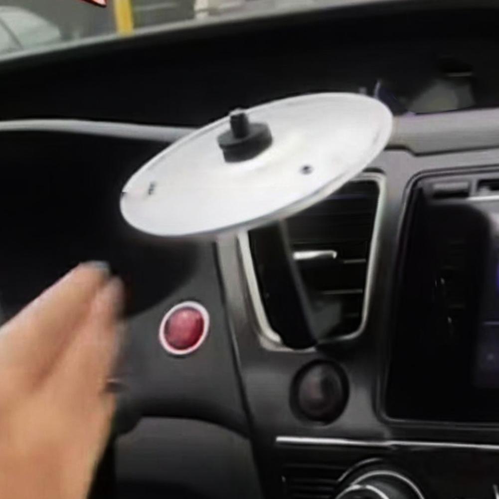 1/2pcs Car Crash Cymbal Car Air Conditioning Exhaust Port Decoration Easy Clip-on Mini Cymbal For Music Lover Tapping Rhythm