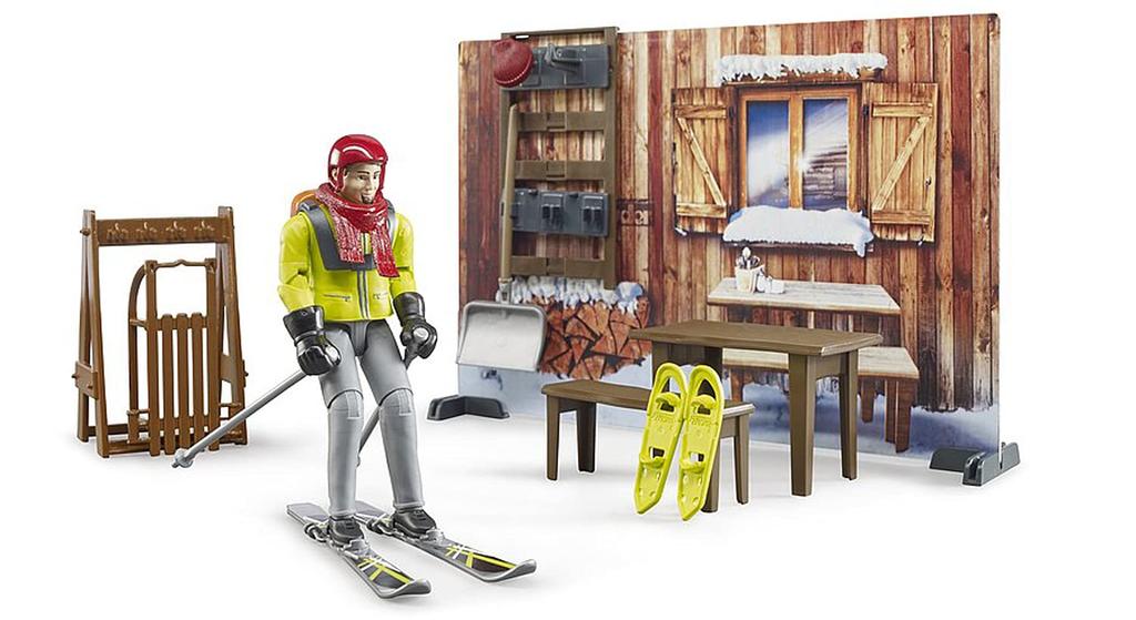 Bruder B-world Mountain Hut Set BR63102