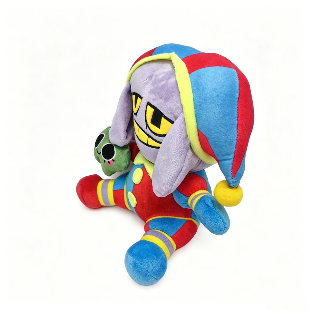 Le Cirque Numérique Incroyable Peluche Douce Animal en Peluche Poupée Personnage de Dessin Animé Kawaii Coussin Câlin Cadeau Créatif