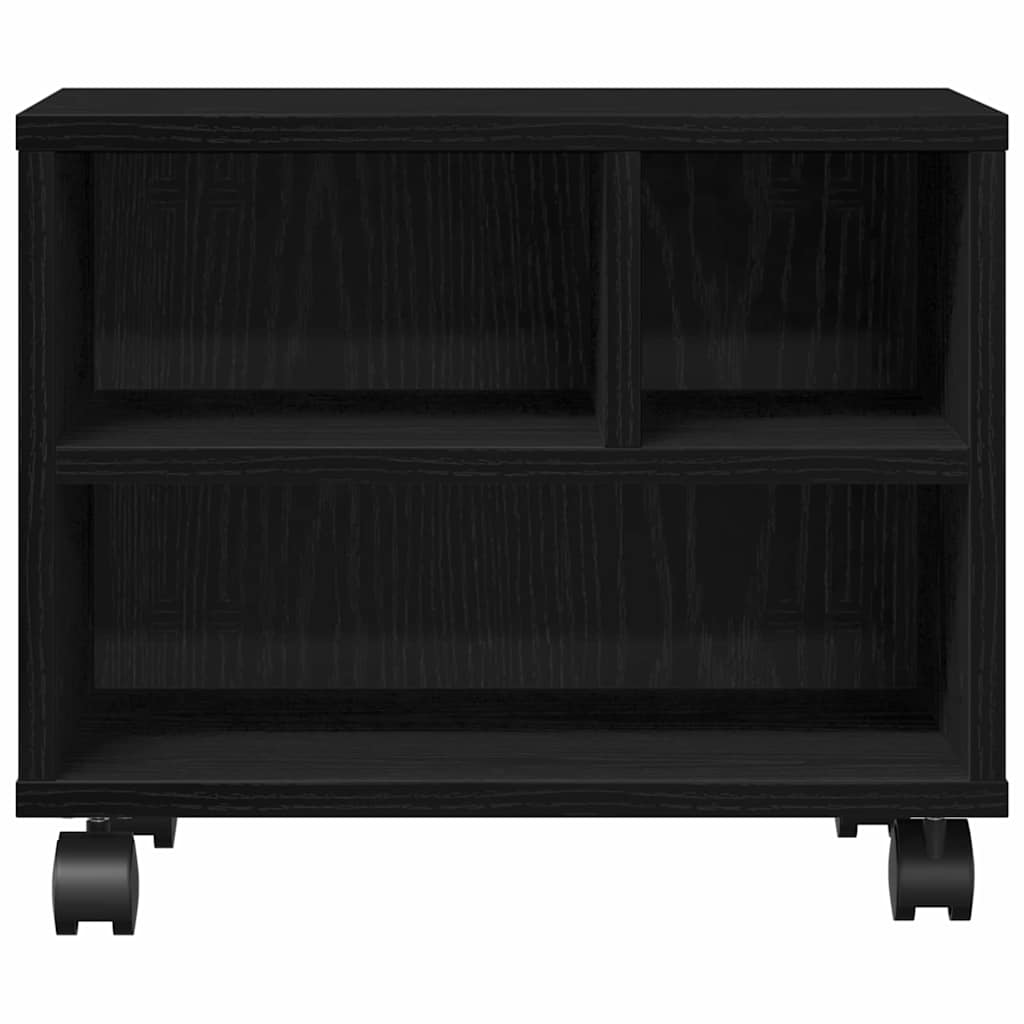 Printer Stand Black Oak Look 41 x 32 x 34.5 cm