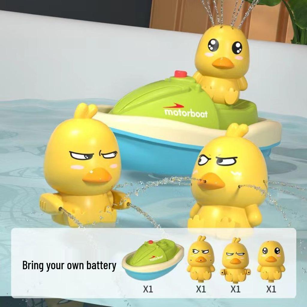 Набор для купания и душа «Маленькая желтая уточка» для младенцев