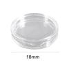 10 sztuk przezroczystych kapsułek na monety w pudełku Dostępne rozmiary od 18 mm do 50 mm na monety