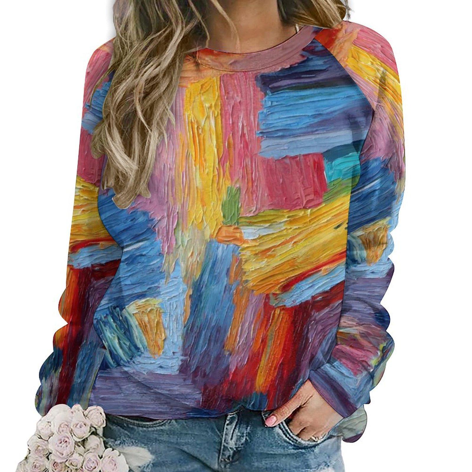 

Abstract Paint Brush Hoodies Pink and Orange Korean Fashion Oversized Hoodie Womens Long Sleeve Y2k Pattern Casual Sweatshirts 8xl