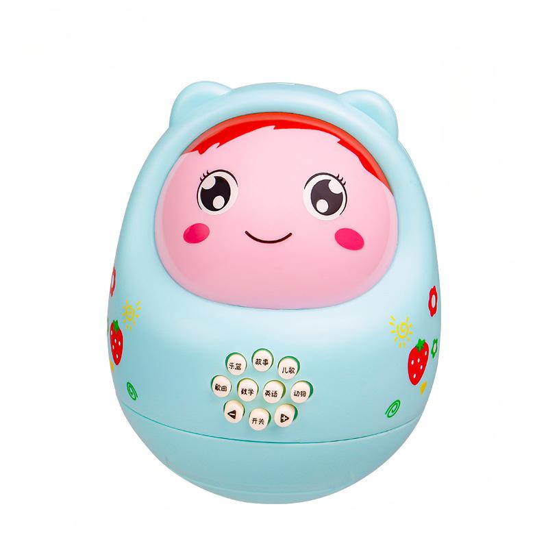 

1шт детский неваляшка раннее образование машина игрушки младенец развивающие дети детские музыкальные просвещение кнопки машинка для историй