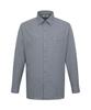 DAKS SHIRTS No-Care Rayon Blend Solid Shirt Regular Fit Blue_Dma3Shdl121B1