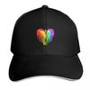 Drache LGBT Herz Aquarell Baseballkappe Luxuriöse Unisex Kappe F Angelkappen Unisex Süß Damen Golfbekleidung Unisexs