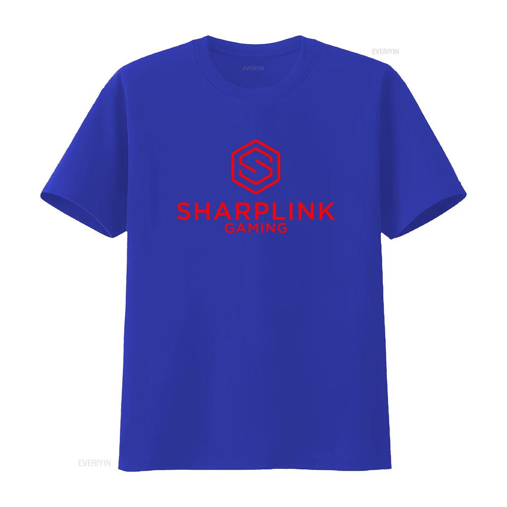 Sharp Link Gaming T Shirt Stylish Red Logo Design for Enthusiasts vintage Washed graphic fashion Unisex designer clothes