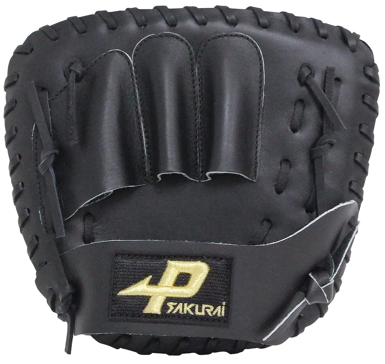 

Тренувальна рукавичка Sakurai для та Софтболу Плоска рукавичка для покращення навичок лову Хардбол, Софтбол, - чорний