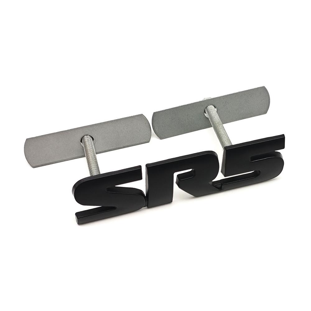 3d Metal Letters Logo SR5 Emblem Car Fender Door Side Badge SR5 Sticker for Toyota Tundra Hilux Tacoma 4runner SR5 Acessories