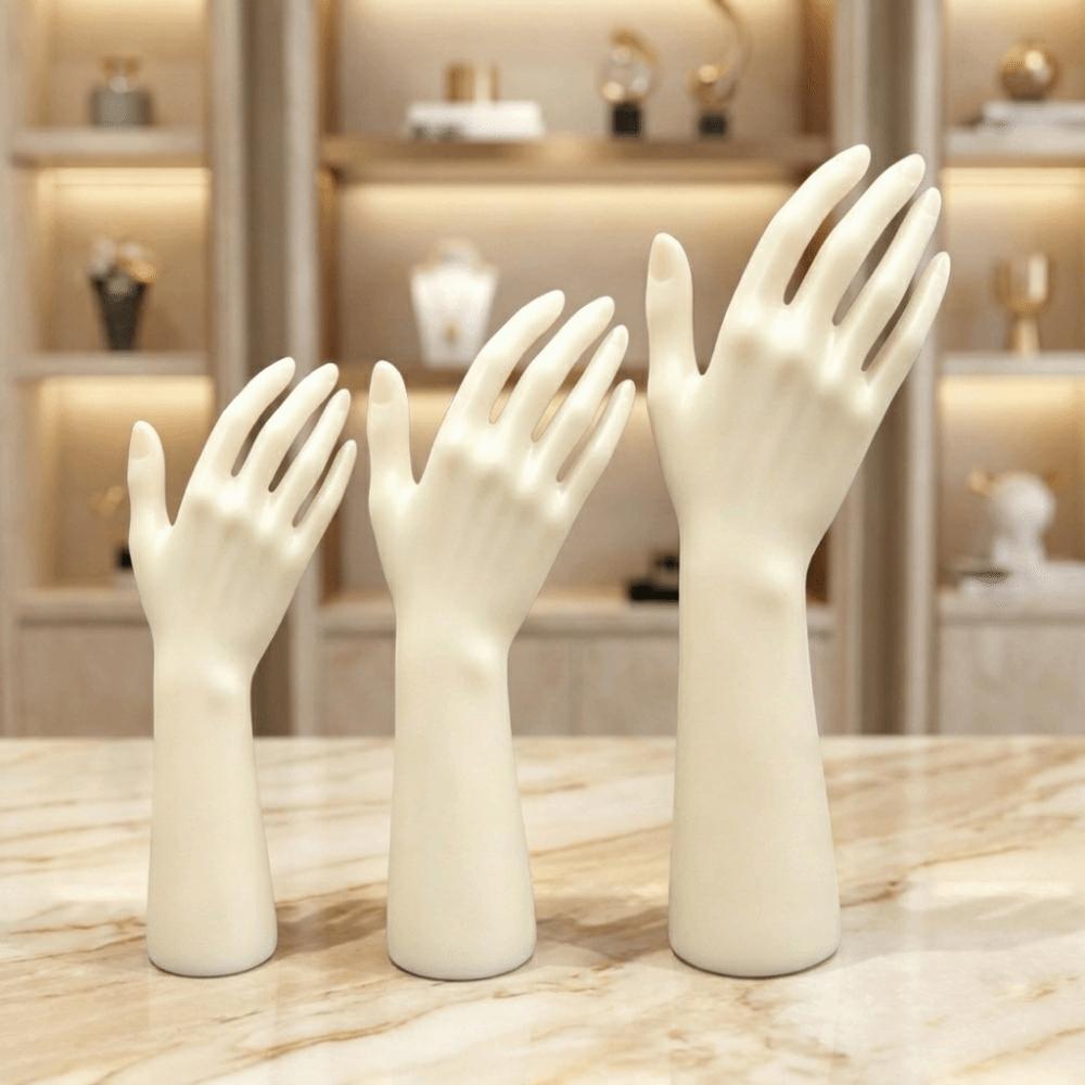 Multi-purpose Mannequin Hand Realistic Fake Hand Model Fashion Accessory Display Stand  Shop