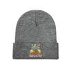 Sloth Hiking Team We Will Get There When We Get There Knitted Caps for Women Unisex Beanies Winter Hats Outdoors Camping Melon Cap