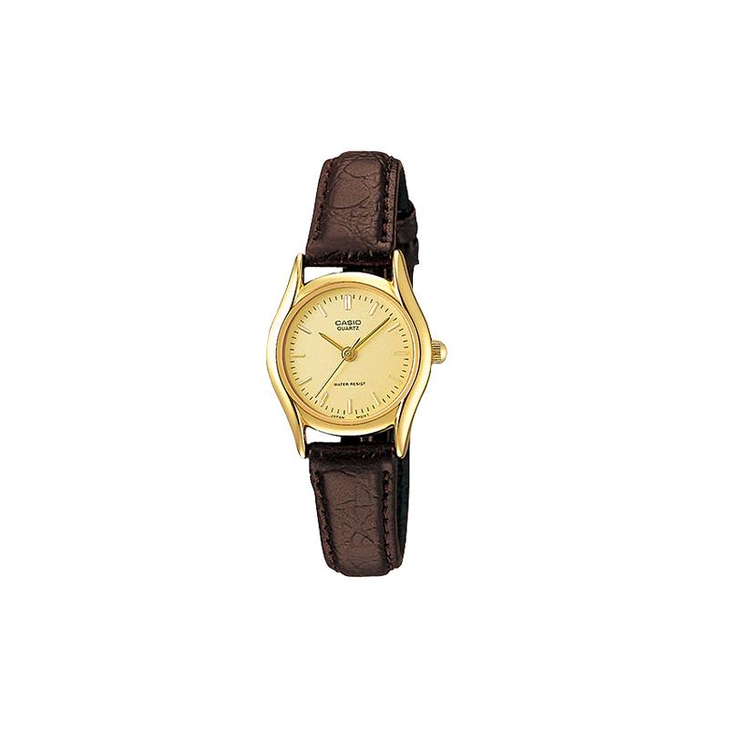 

Casio STANDARD series ENTICER series Business retro small plate Quartz movement Genuine leather strap Japanese and Korean watch Women s LTP-1094Q-9A