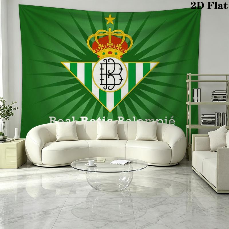 Real Betis stone Wall Tapestry Aesthetic Wall Hanging Printed Fabric Blanket Decorative Tapestries for Bedroom Living Room Home Decor