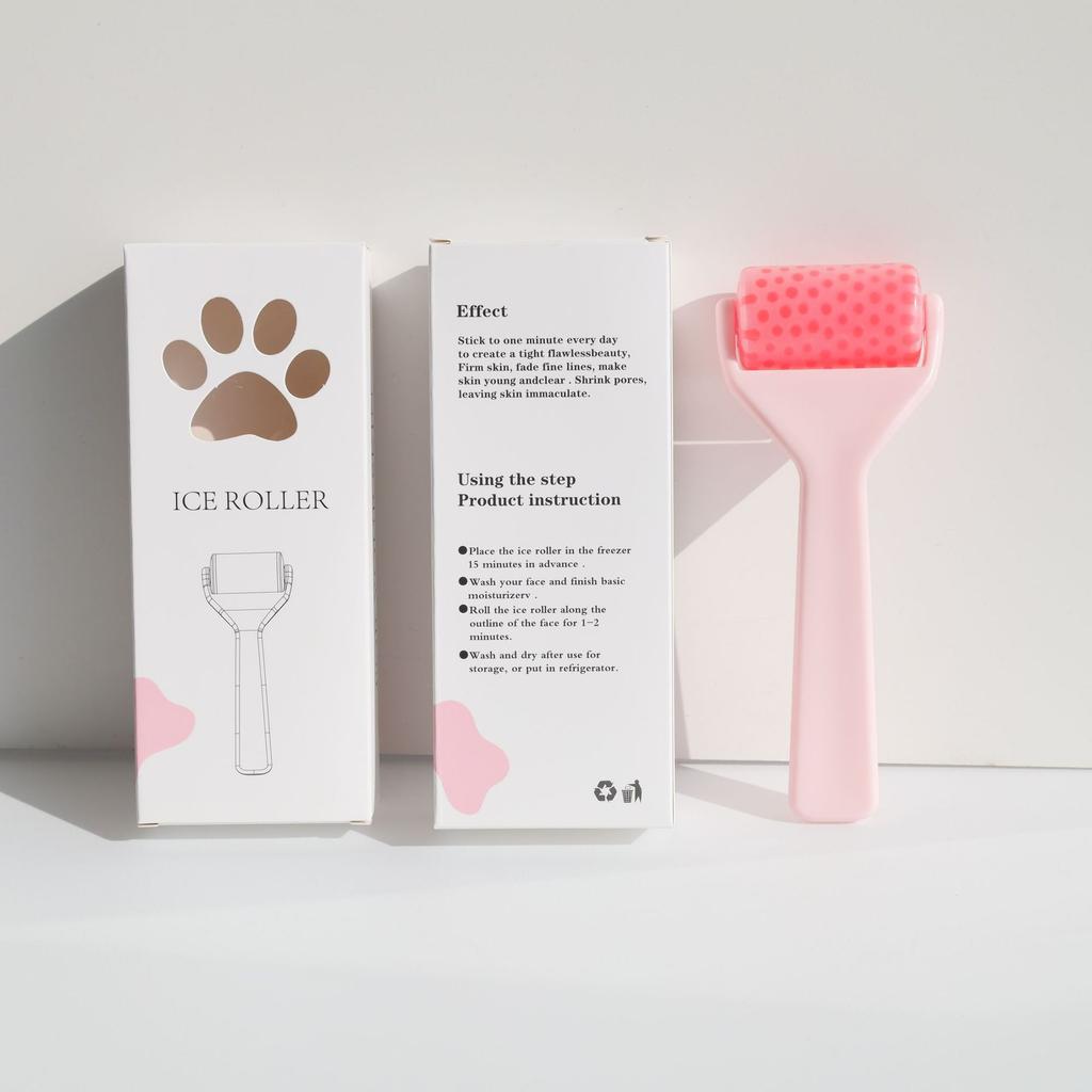 Ice Roller,Face Care Roller Massager for Puffiness Relief Pain and Minor Injury,Skin Beauty Tool to Tighten Pores Whiten Skin