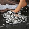 Fashion 2024 Summer New Slippers Women Fashion Platform Thick Sole Solid Color Slippers Party Party Beach Sandals Women Slides Women