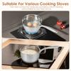 Stainless Steel Milk Pot Non-stick Sauce Pot Heavy Duty Sauce Milk Pan Multi-purpose Induction Cookware Pots for Cooking Kitchen