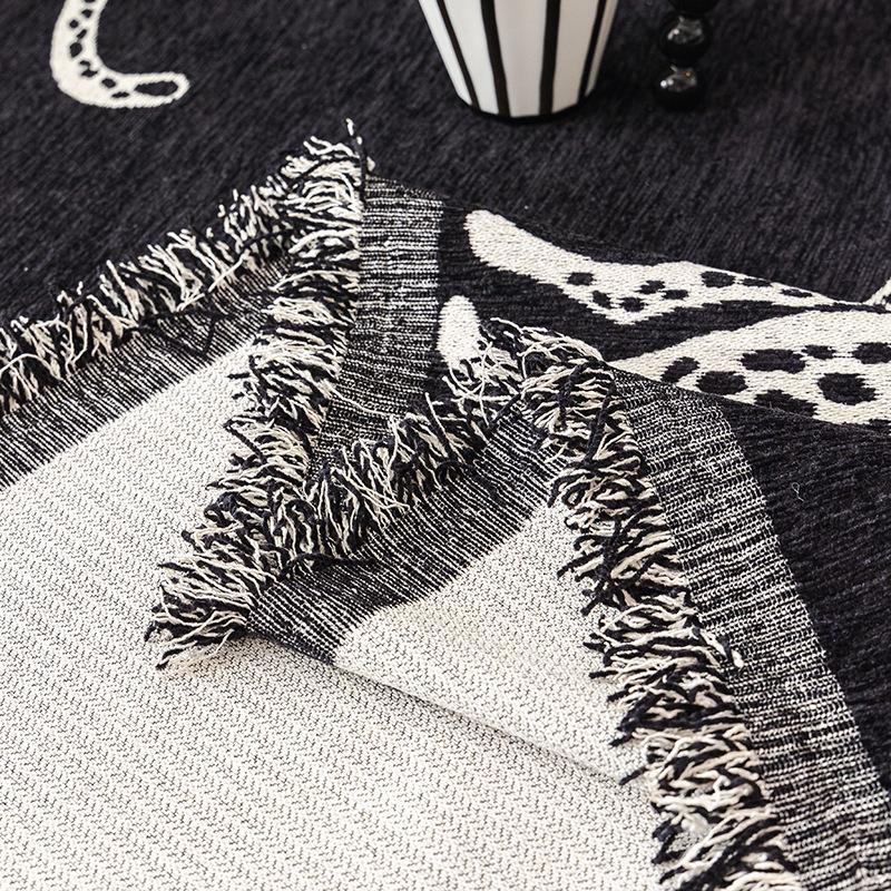 Chenille Sofa Cover for All Seasons, Cushion Non-slip Cover Blanket, Light Luxury Sofa Cover Cloth, High-end All-inclusive Universal Set