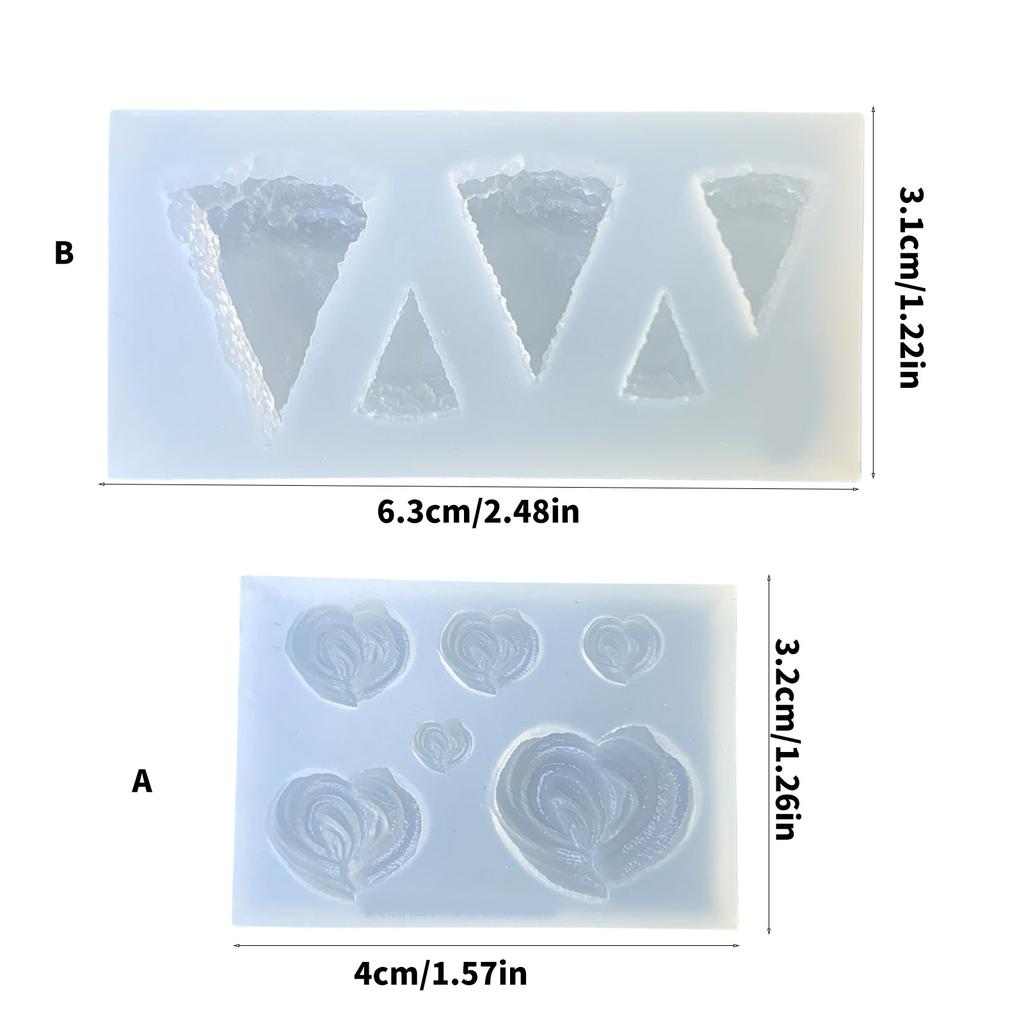 Food Grade Silicone Cookie Mold Epoxy Resin Mould For Resin Crafts DIY Jewelry Making and Home Decorations