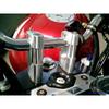Silver Cnc Aluminum Motorcycle Handlebar Riser Kit For Honda Kawasaki 1 1/8" Bar