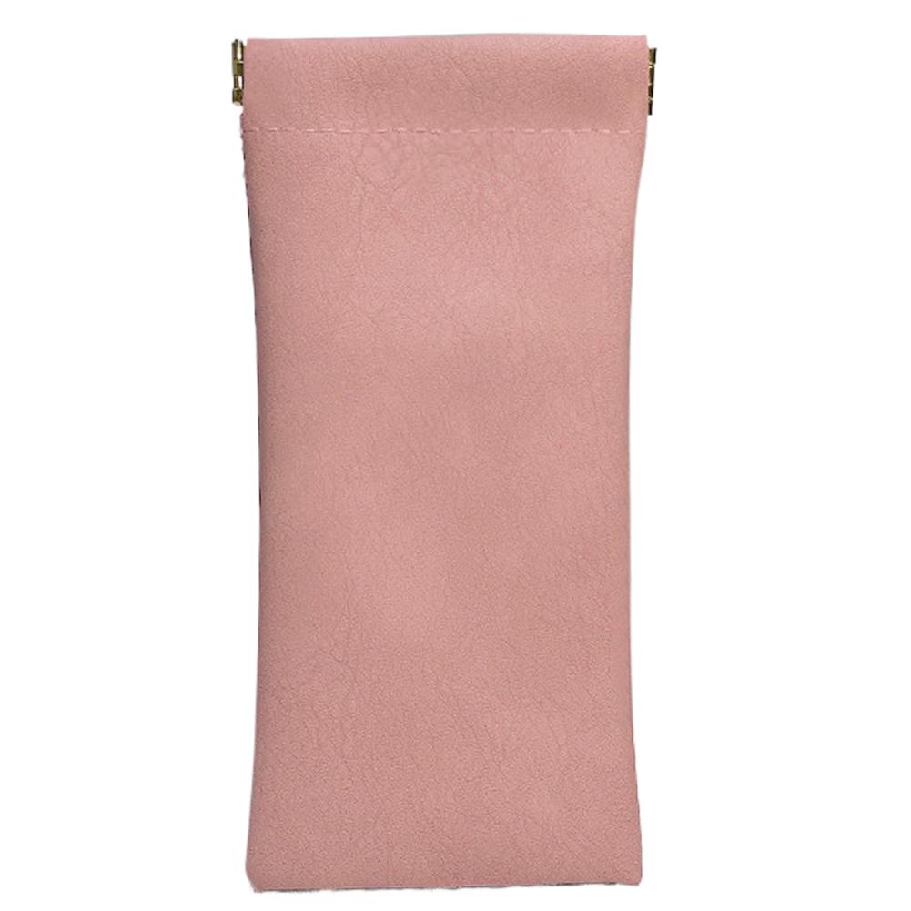 Sonnenbrillentasche mit Quetschverschluss, wasserdicht, einfache Aufbewahrungstasche für Brillen, einfarbige Schutzhülle für Brillen zur sicheren Aufbewahrung