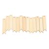 100pcs With Holes Wooden Gift Tags 2.6 x 0.5 Inch Blank Wood Hanging Tags  DIY Crafts
