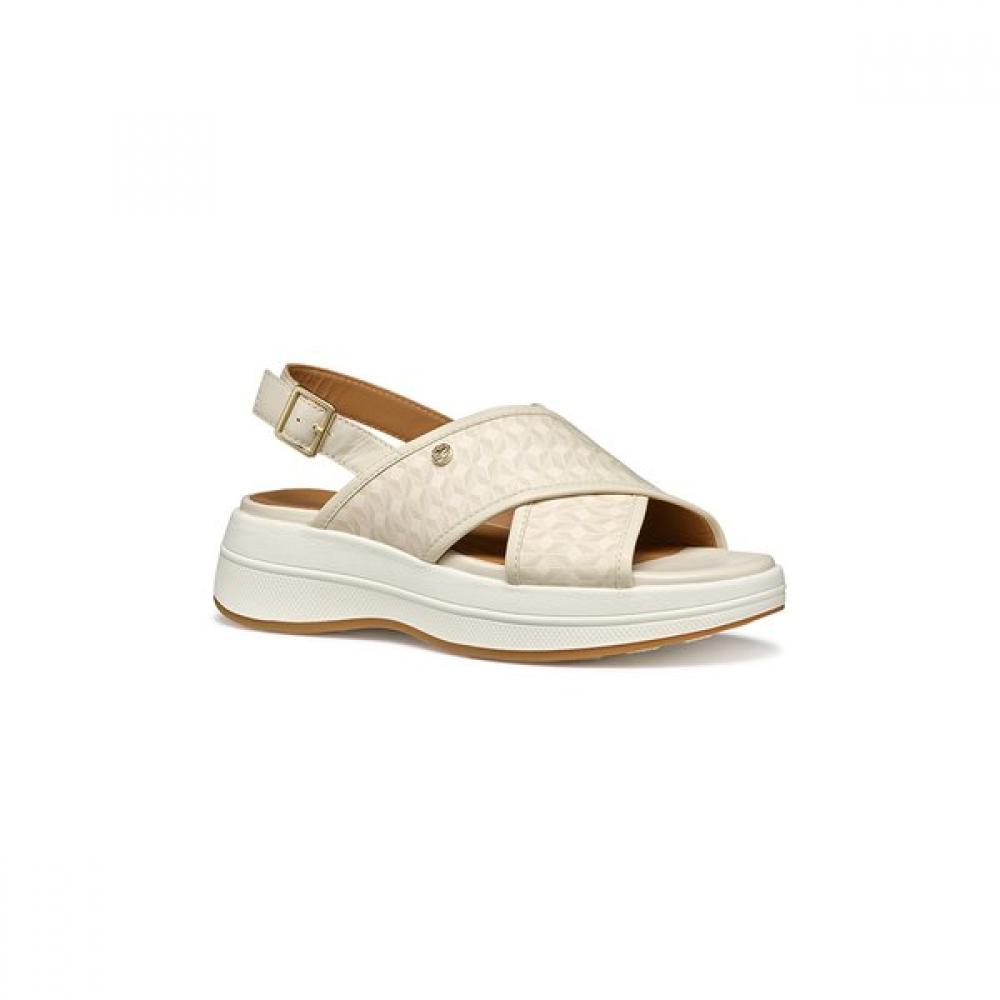 Geox Women S Comfort Double outSole Daily Sandal Ivory Ecub 3 S 8gx0vb5m9d