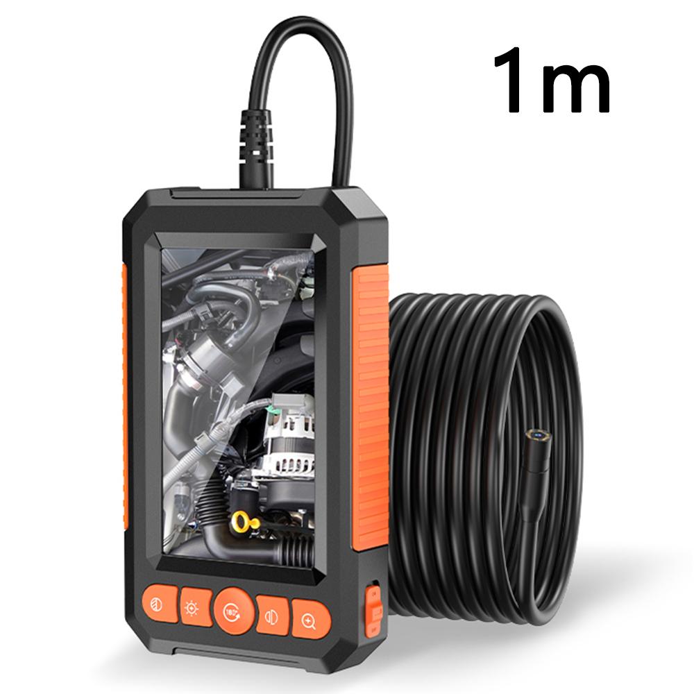 

C43 1m Wire 8mm Single Lens Inspection Borescope 1080P Camera Endoscope with 4.3 inch Screen Type A