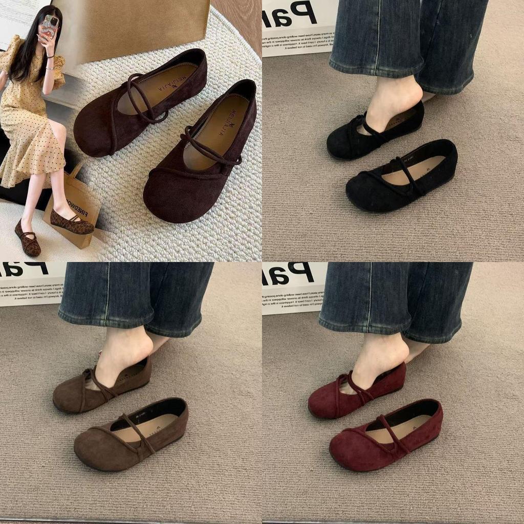 Summer Womens Loafers With Breathable Suede Material For Casual Wear