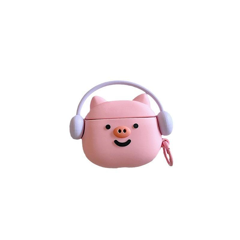 Creative silicone piggy suitable for AirPods protective cover 1 Japan and South Korea Apple wireless Bluetooth 1st generation Pro1 earphone cover