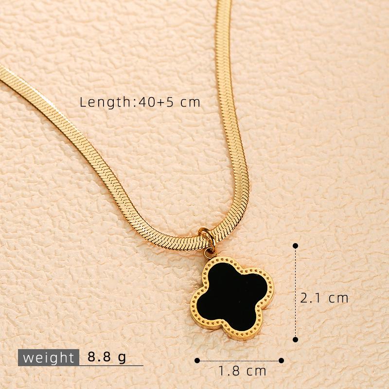 Minimalist Geometric Heart & Butterfly Clavicle Pendant Jewelry