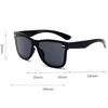 New Joined Body Large Frame Square Sunglasses Men Women Multi Color Reflective Fashion Sun Glasses Travel Eyewear