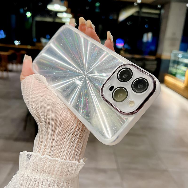 Krásný měkký silikonový kryt na telefon s barevným vzorem ohňostroje pro Samsung Galaxy S24 5G Nárazuvzdorný kryt s plnou ochranou fotoaparátu