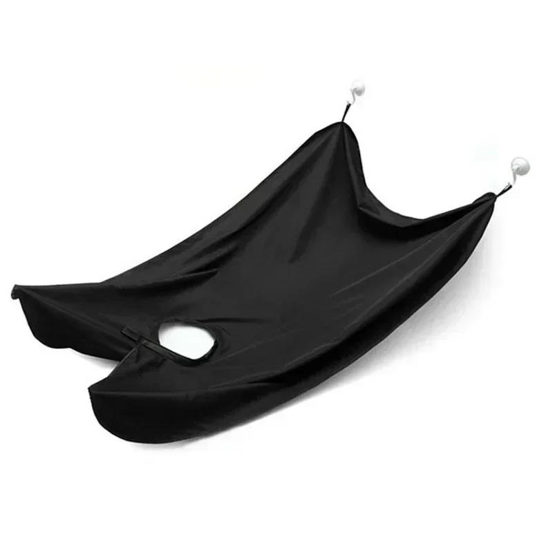 

Органайзер для бороды для мужчин Парикмахерские накидки Бытовая химия Мужской парикмахерский халат для стрижки волос Мужские фартуки для ванной Инструменты чёрный