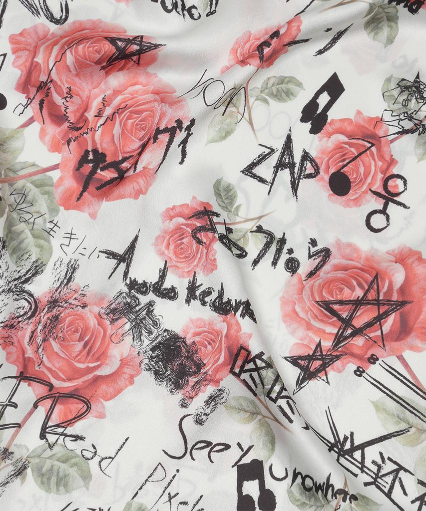 GRAILZ Graffiti Flower Dress [White]