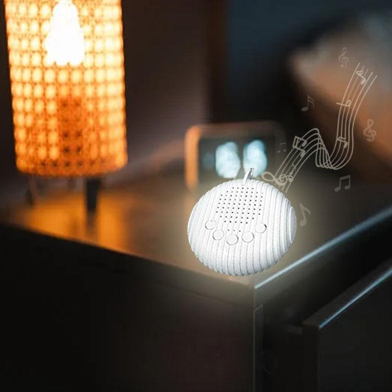 Baby White Noise Machine 10 Soothing Sounds Volume Adjustable Portable Baby Sleep Machine Built-in Rechargeable Battery USB