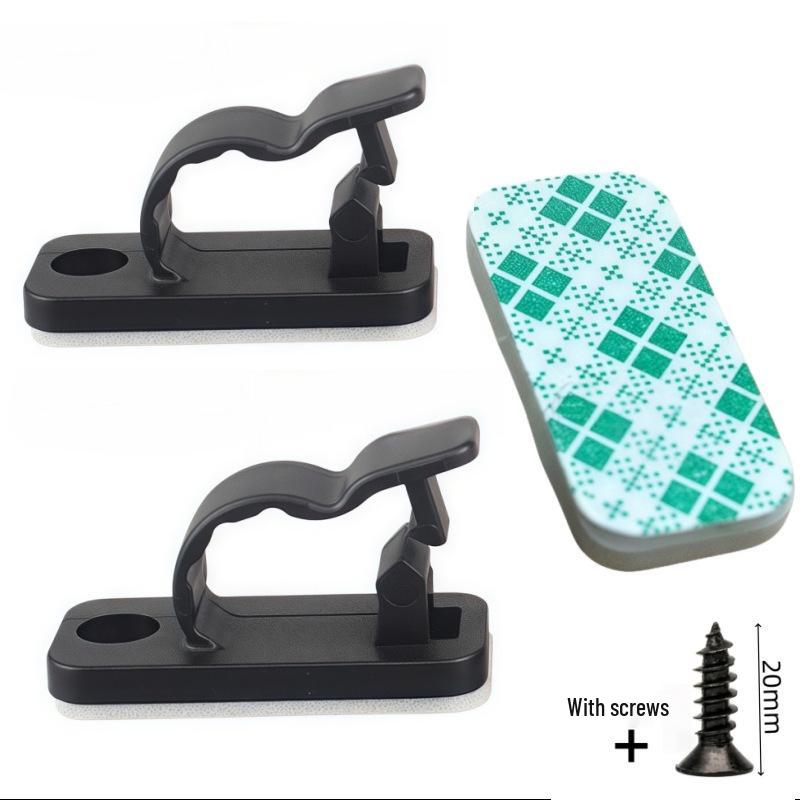 Кліпси для кріплення кабелів на клейкій основі - Нейлонові тримачі для дротів типу R