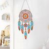 Dream Catcher 2D Flat DIY Rhinestone Diamond Art Window Pendants Special Shape Diamond Art Pendant Wall Decor for Home & Windows