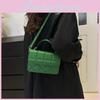 Stylish Square Handbag For Spring Summer Fashionable Urban Chic With Pu Material