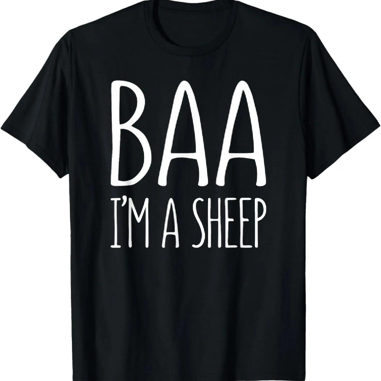 

Baa I m A Sheep T-Shirt Costume T-Shirt XXXXXL чорний