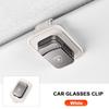 Car Interior Eyeglass Hanger Clip, Magnetic Leather Sunglasses Holder Vehicle Storage For Lamborghini Urus Huracan Aventador HH70