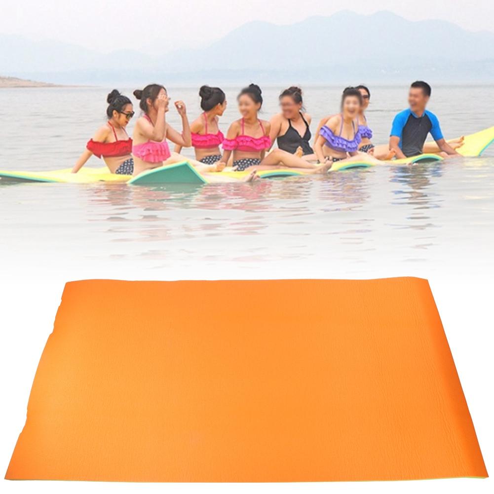 XPE Cotton Water Floating Mat Blanket Sea Inflatable Air Cushion Bed Toy Swimming Equipment for Adults Children