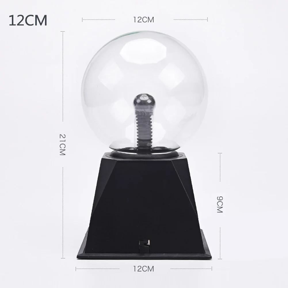 3/4/5/6/8 inch Magic Plasma Crystal Ball Touch Lamp LED Night Light Room Decoration Creative Birthday Christmas Gifts for Kids