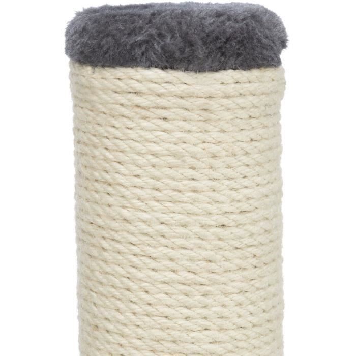 Poteau Griffoir chat - 63 cm - TRIXIE - Gris platinium