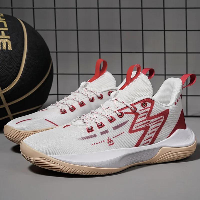 

2025 Лето легкие высококачественные MDПодошва Баскетбольные кроссовки Пара Кроссовки 36-45 Дышащие Удобные 45 белый