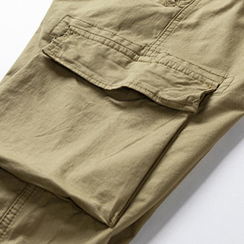 Herrenmode übergroße Camouflage-Cargohose, Outdoor-Armeehose, multifunktionale Kampfhose, dünne Dschungel-Kampfhose