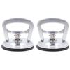 2pcs Glass Suction Cup Heavy Duty Aluminum Alloy 50kg Large Load Capacity Dent Puller Handle Lifter