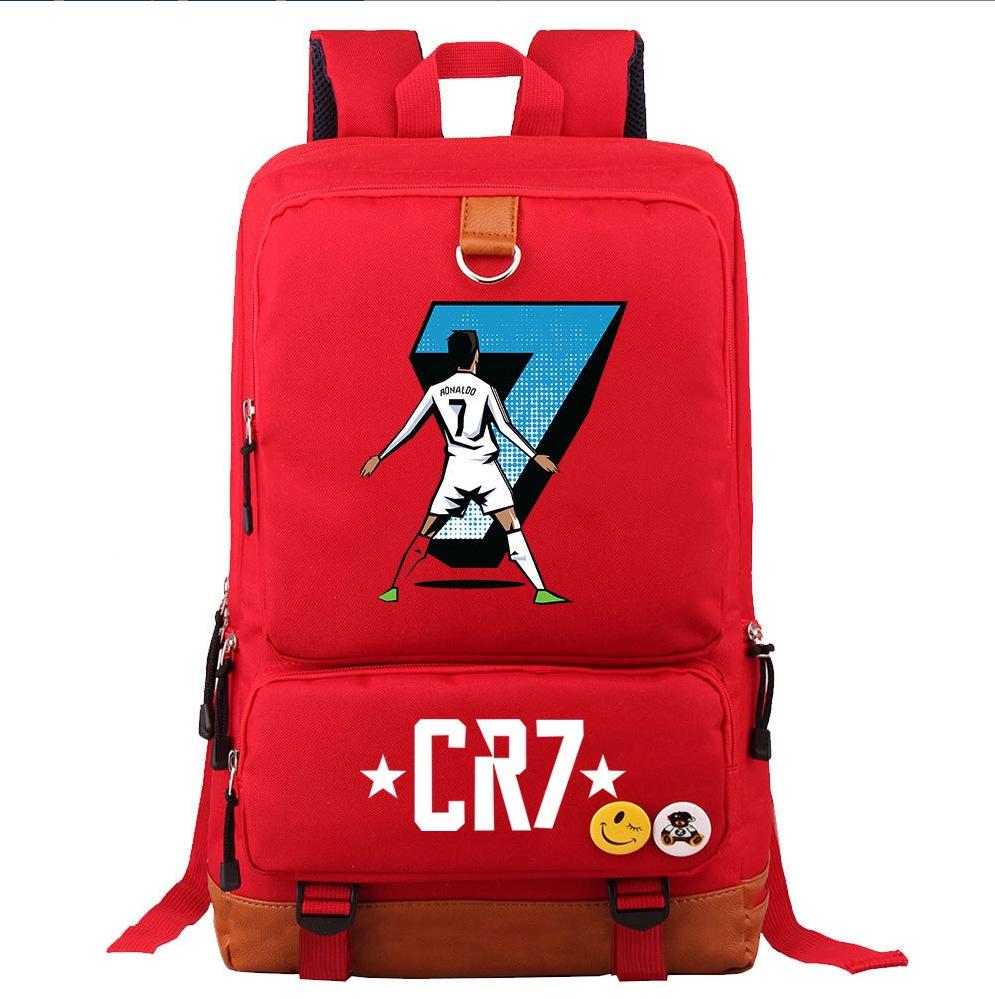 Animation Cartoon Printing Student Schoolbag Large Capacity Computer Bag Men'S And Women'S Backpack