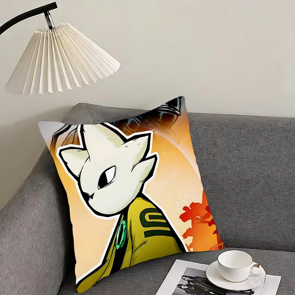Cool NNine SolsS Game Cushion Cover Pillowcase Ultra Soft Skin Friendly Fabric Cloud Like Comfort Concealed Zipper